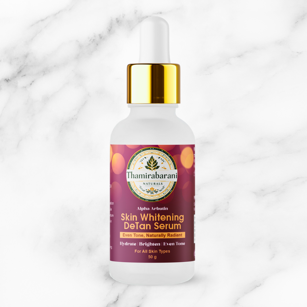 Thamirabarani Naturals Skin Brightening DeTan Serum